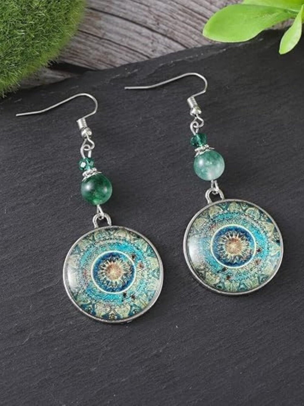 Drop earrings